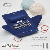 Addi Click Novel Interchangeable Knitting Set: Lace Short and Long