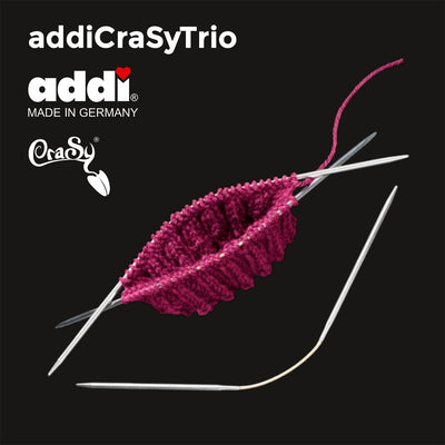 crasytrio needles perfect for sock knitting