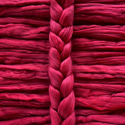 red eco nylon biodegradable spinning fibre braid