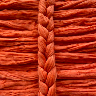 orange eco nylon biodegradable spinning fibre braid