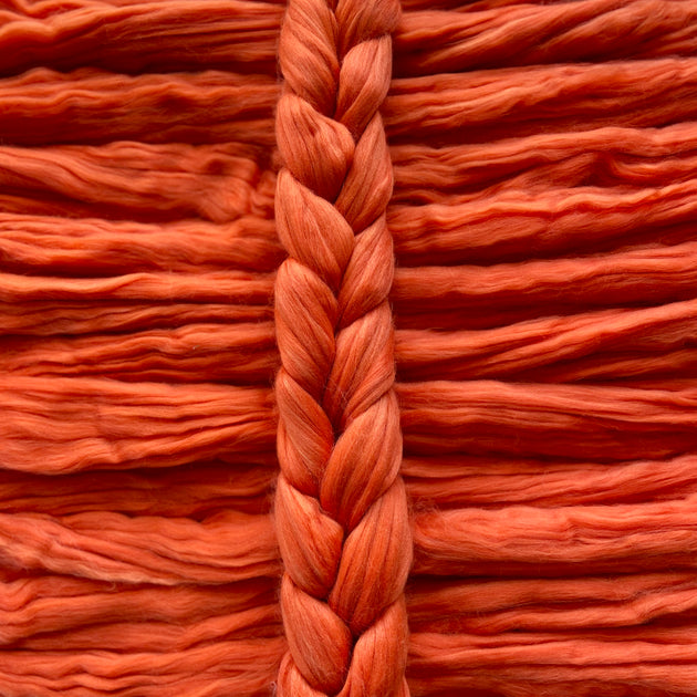 orange eco nylon biodegradable spinning fibre braid 