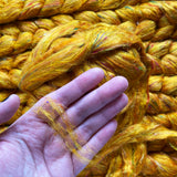 "Honeycomb" Sari Silk Recycled blended braid