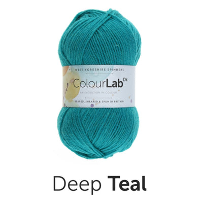 teal 100g ball of double knit dk  weight yarn for knitting weaving or crochet machine washable