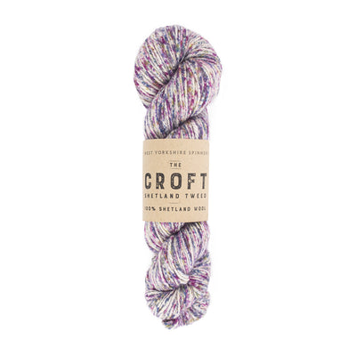 white purple yellow pink aran weight skein machine washable for knitting crocheting and weaving