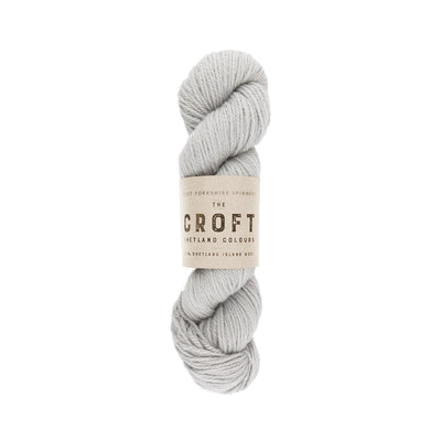 white aran weight skein machine washable for knitting crocheting and weaving