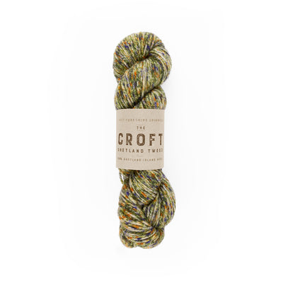 green orange purple white aran weight skein machine washable for knitting crocheting and weaving
