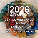 2026 Advent Calendar PRE ORDER- 10g Sock Minis