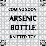 Arsenic Bottle Knitted Toy :: Made To Order