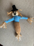 Scarecrow Knitted Toy :: Made To Order