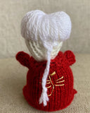 Dracula Knitted Toy :: Made To Order