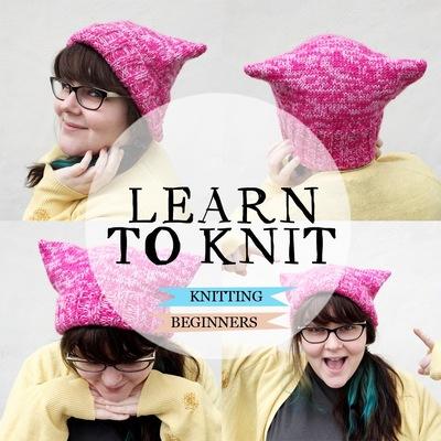 Beginners knitting workshop - Pick your time!