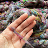 "Dewflower" Sari Silk Recycled blended braid