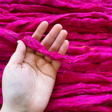 "Punch" Sari Silk Recycled blended braid