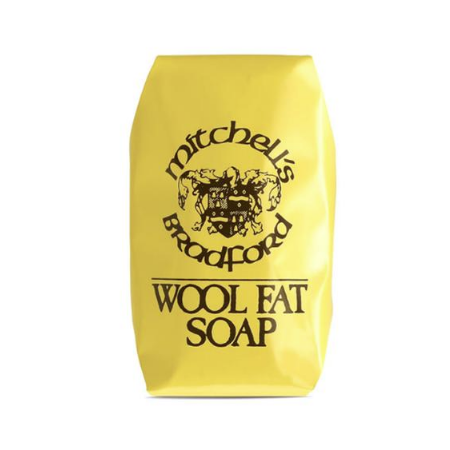 a bar of wool fat lanolin soap