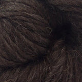 a close up of a skein of brown black super chunky british yarn 200g