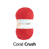  bright red 100g ball of double knit dk  weight yarn for knitting weaving or crochet machine washable 