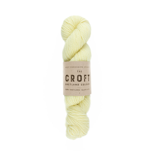 white cream aran weight skein machine washable for knitting crocheting and weaving