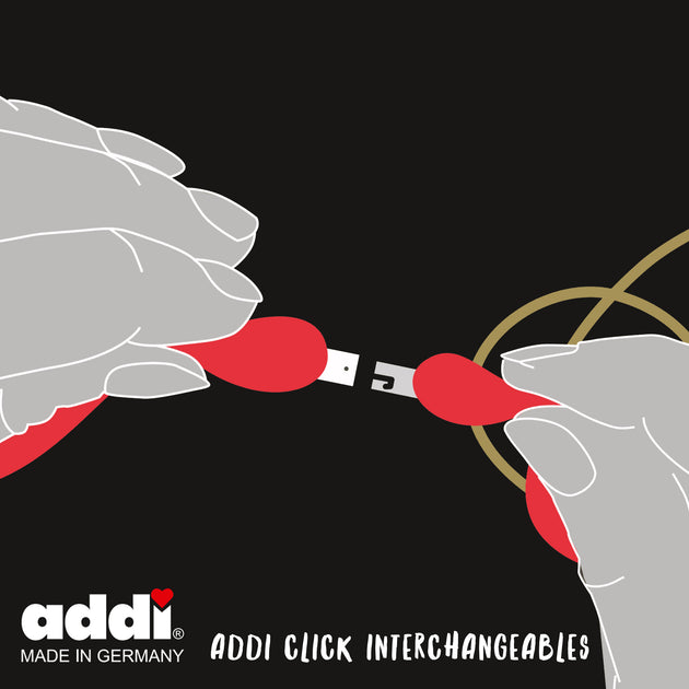 Addi Click Novel Interchangeable Knitting Set: Lace Short and Long