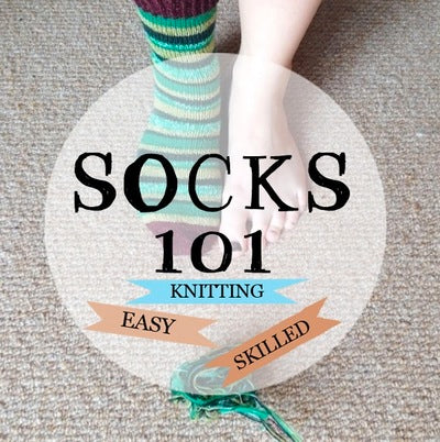 Easy/Skilled Knitting Socks :: Pick your time!