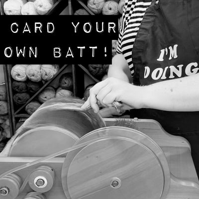 Card your own Batt :: Pick your time!