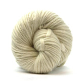 a ball of chunky weight cream yarn 200g ball for knitting crochet and weaving